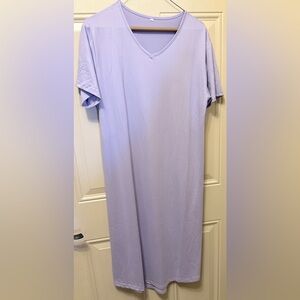 Lavender Sleep or Lounge Dress in Lavender Size Small NWOT